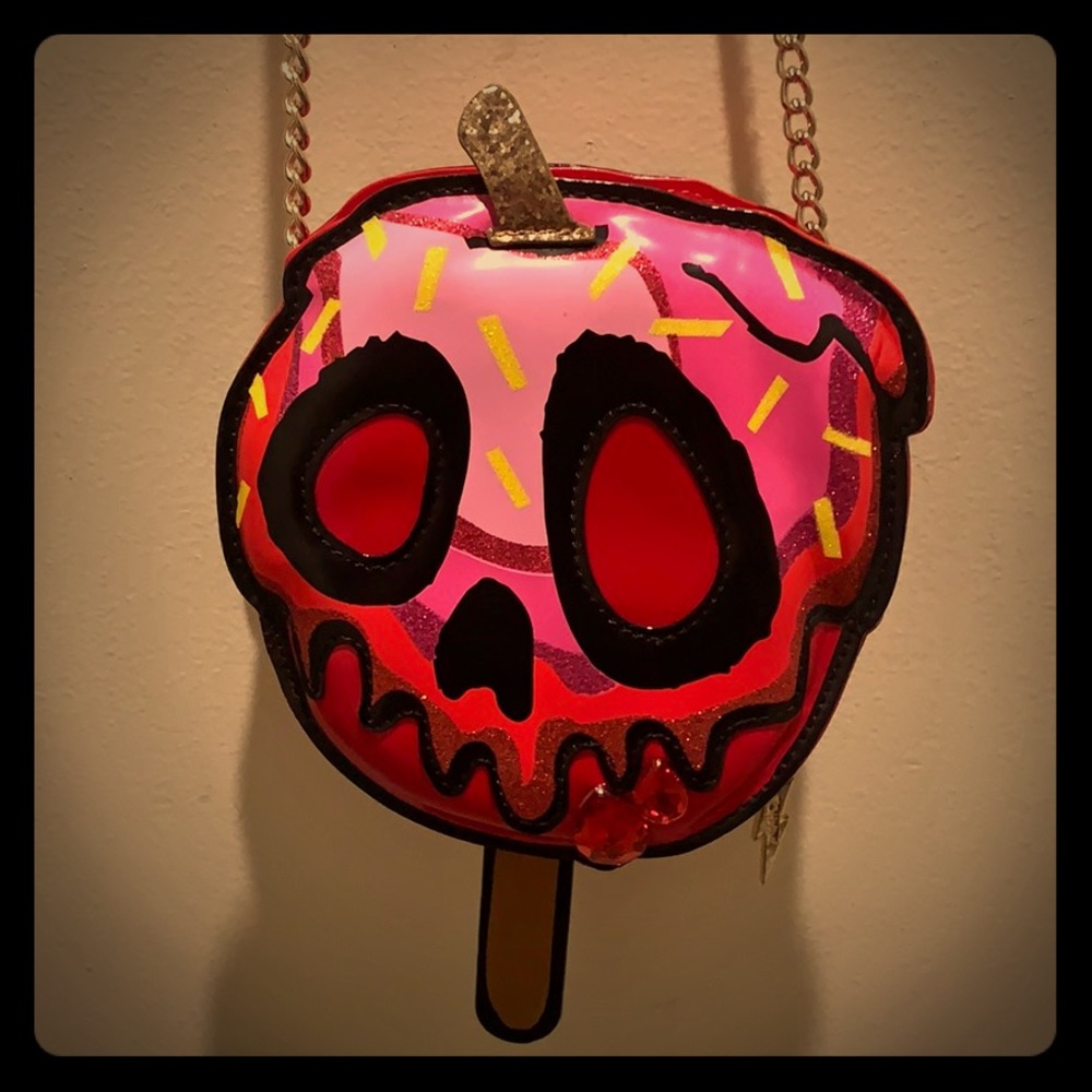 Betsey Johnson Scary Candy Apple Purse